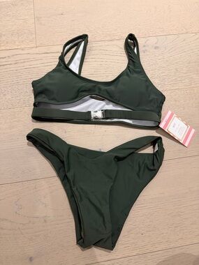Women’s Olive Green Bikini Set